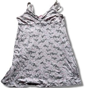 La Vie en Rose Dachshund Print Nightgown – Size M | Dog Lover Loungewear |